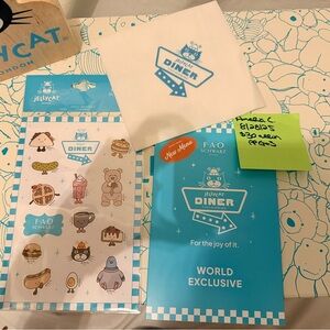 NWT JELLYCAT EXCLUSIVE FAO DINER BUNDLE